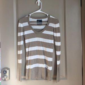American Eagle striped sweater