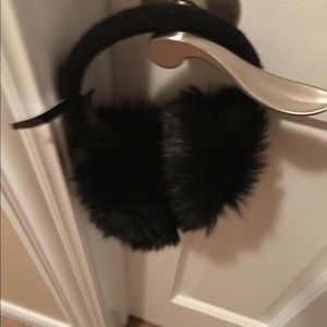 NWT faux fur ear muffs