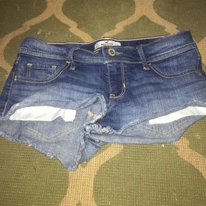 hollister jean shorts