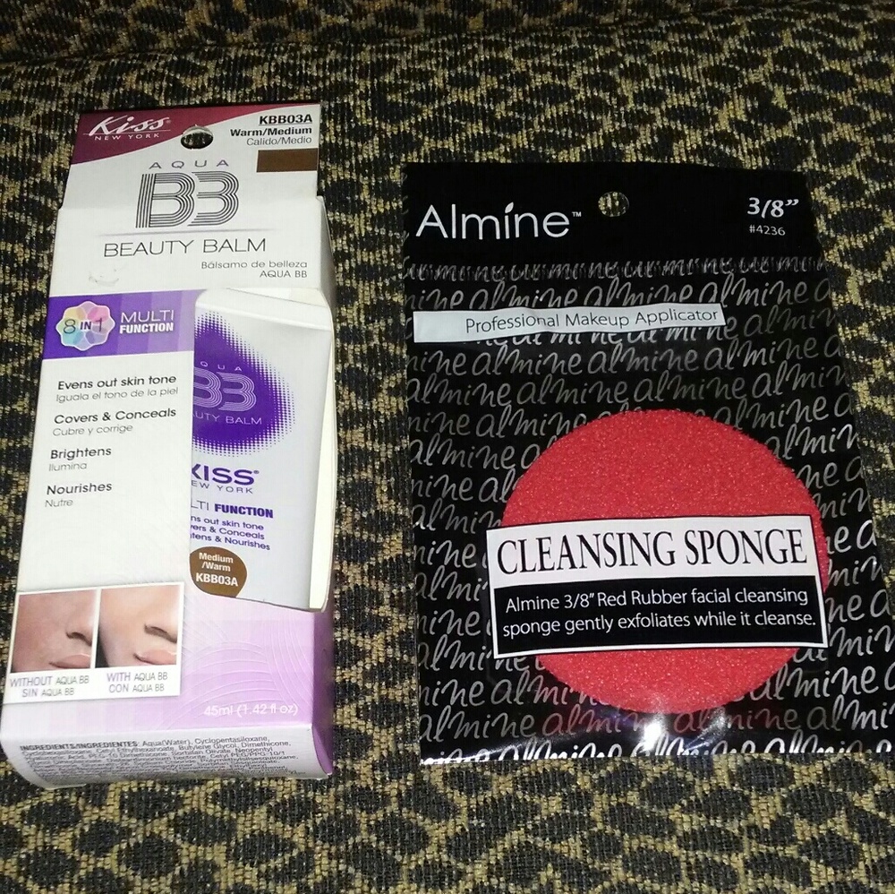 BB Makeup & Red Sponge