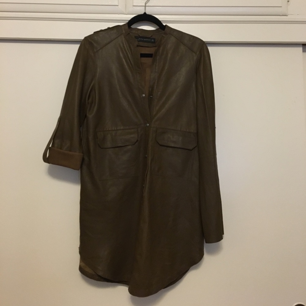 Leather Kurta shirt for women...