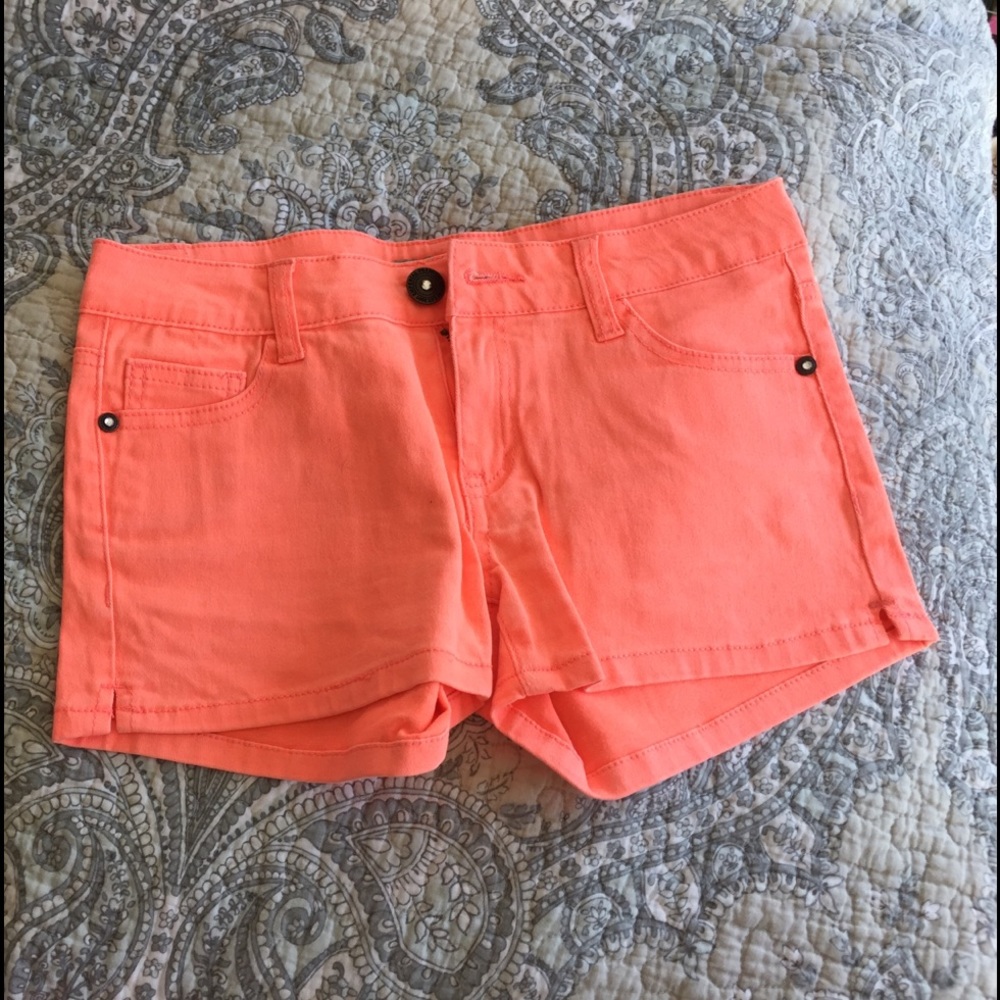 Pink Orange Shorts