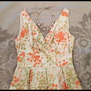 New Talbots floral dress size 2 petite