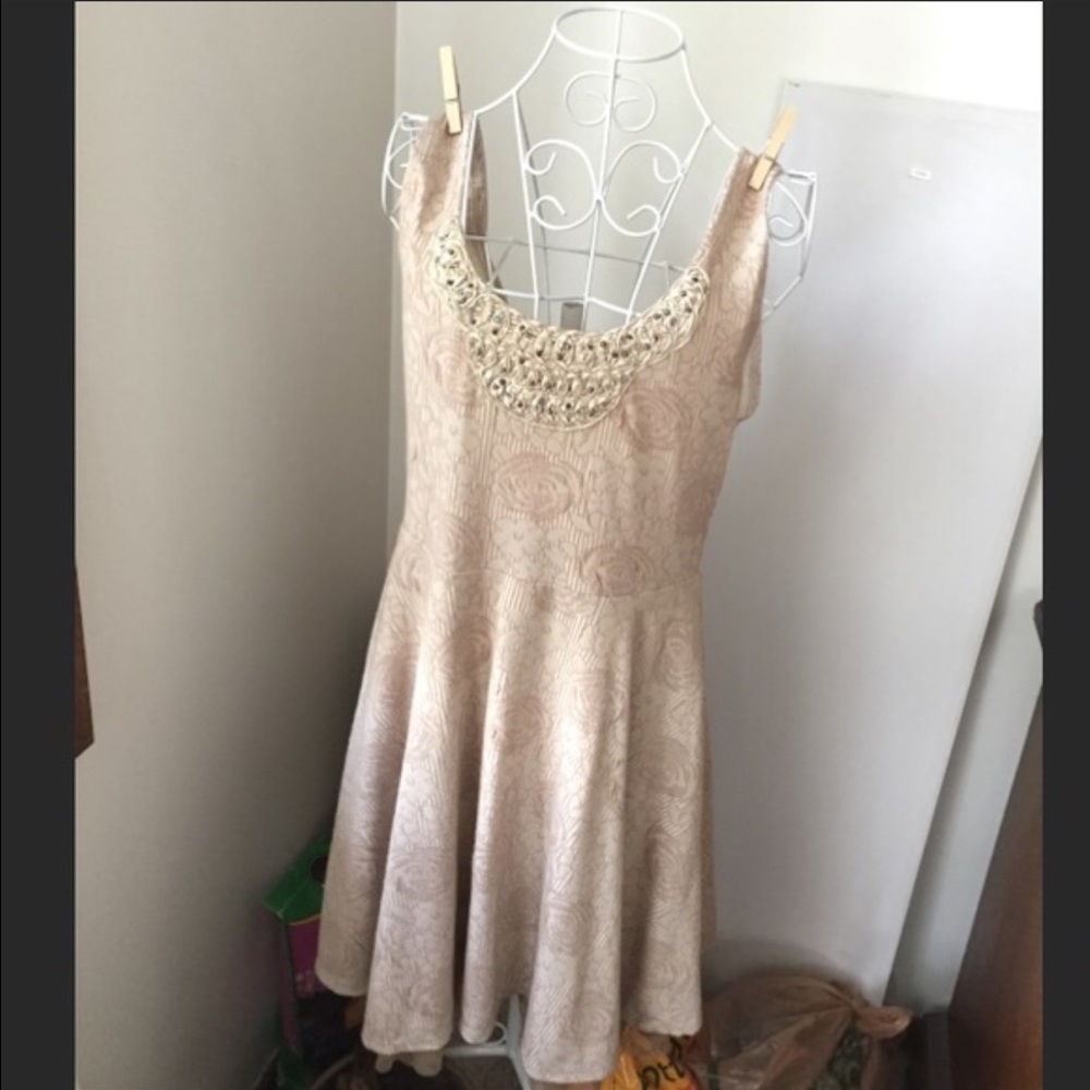 Free people rose print dress