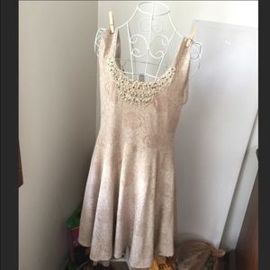 Free people rose print dress