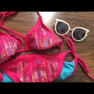 Pink bikini set 👙