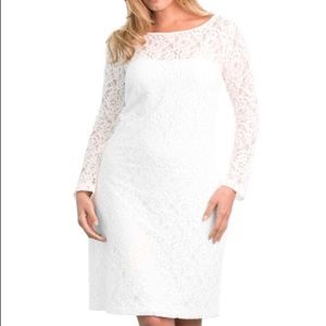 Jessica London Lace Shift Dress