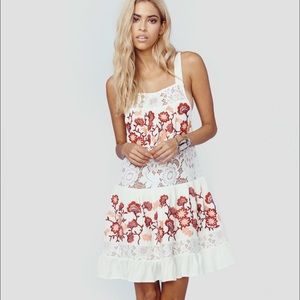 For Love and Lemons Cecilia Lace Mini Dress