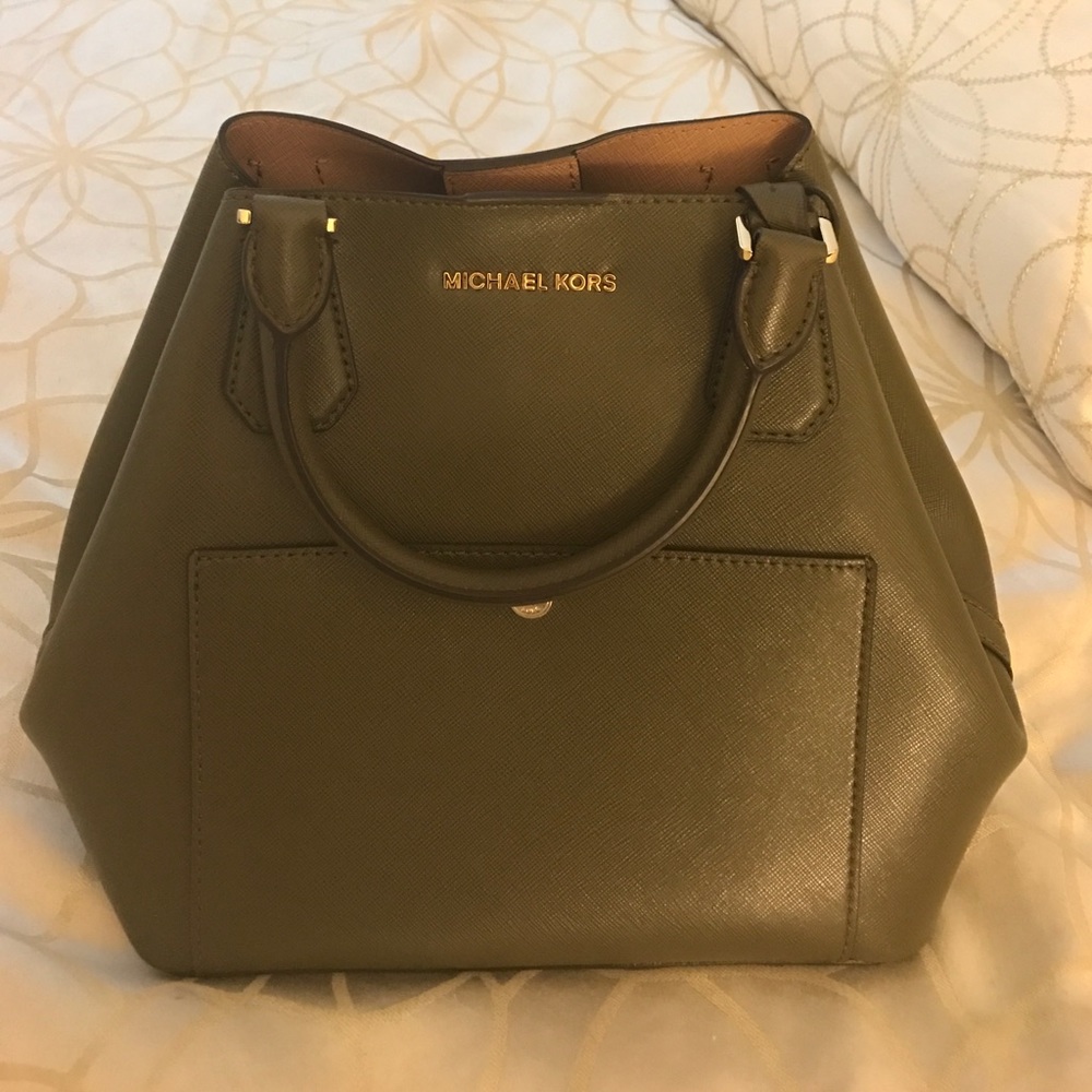 Michael Kors Olive Green Bag