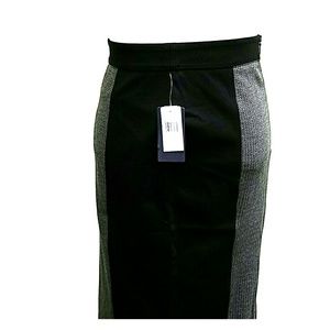 NYDJ Womens Chevron Ponte Skirt