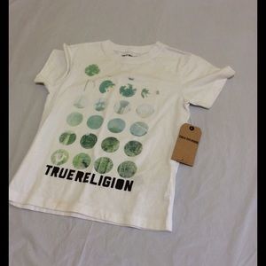 NWT white True ReligionGraphic Tee (Toddler)