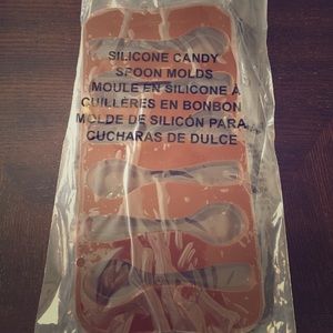 Silicone candy spoon molds