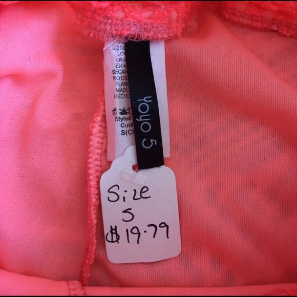 Lace flow Pink Shorts - Picture 3 of 3