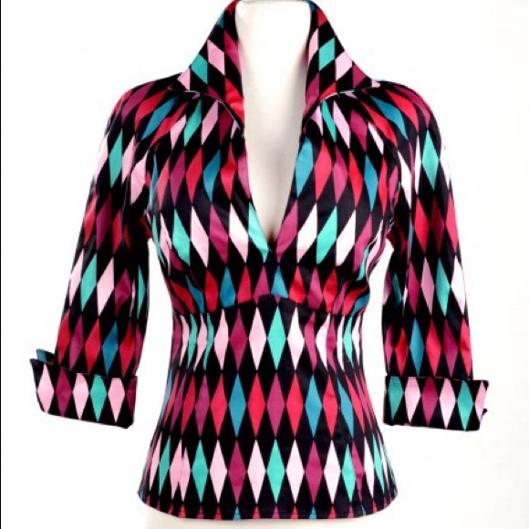 Harlequin Top