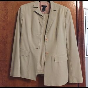 Nude dress pants and jacket BCBG