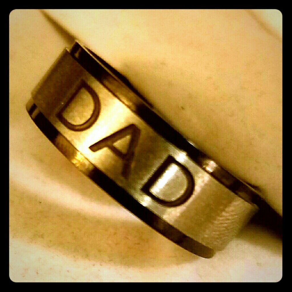 TITANIUM "DAD" RINGS