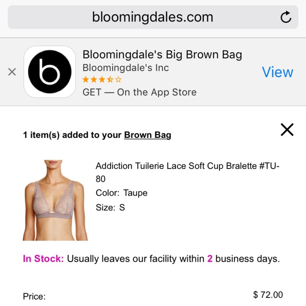 Addiction Tuilerie Lace Bralette - Picture 7 of 7