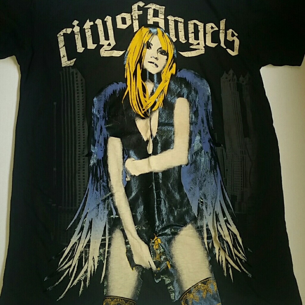 City Of Angels -  Black Graphic T