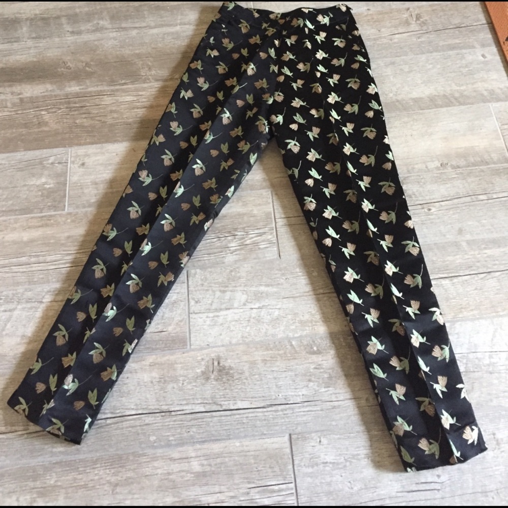 Silk dress pants