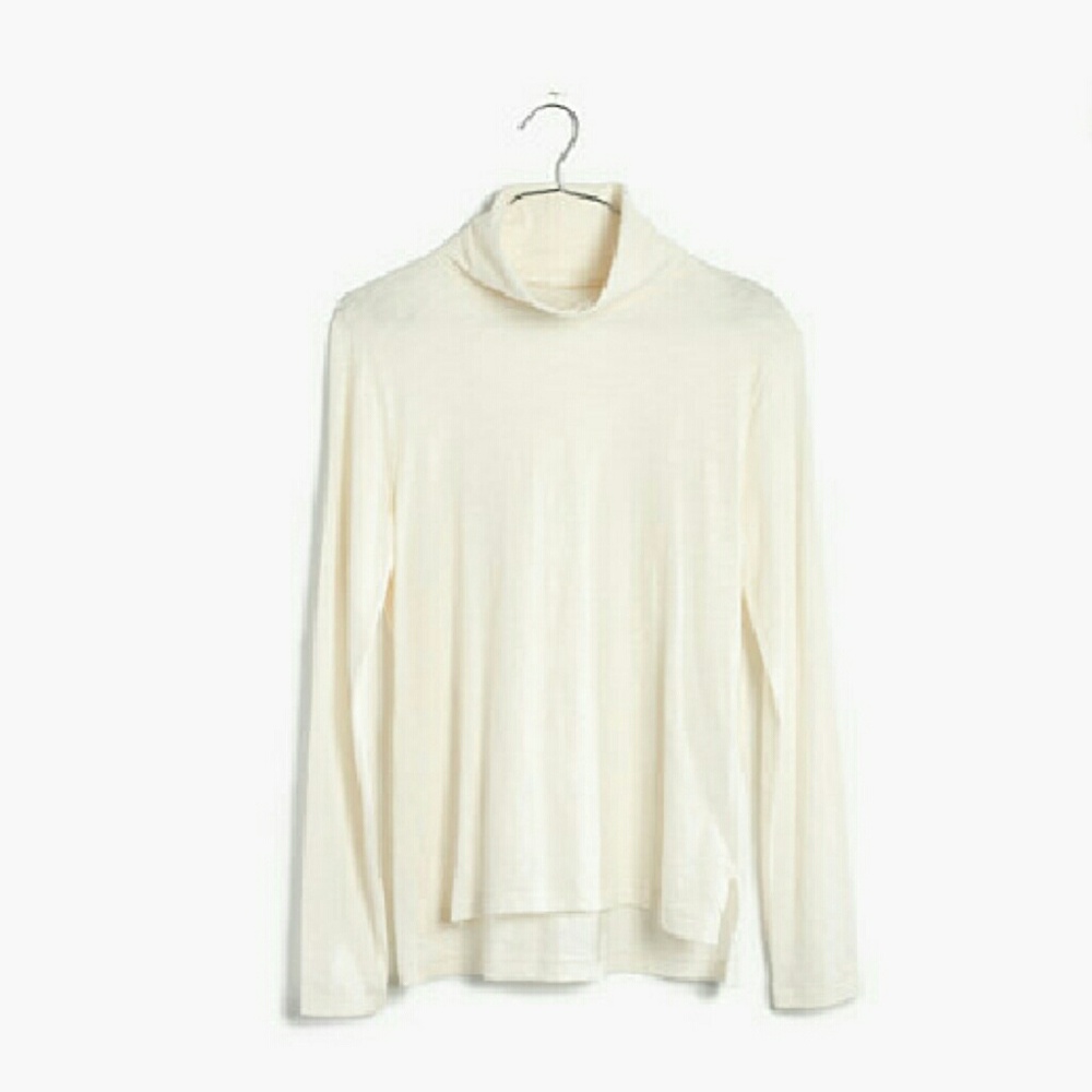 Madewell whisper cotton turtleneck