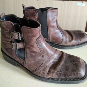 Mens brown Kenneth Cole boots