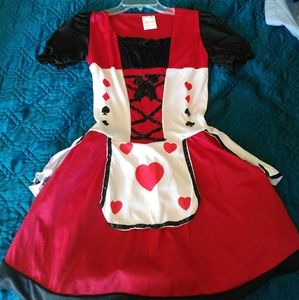 Queen of Hearts Costume Dress