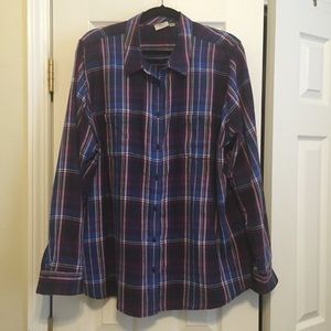 St. John's Bay Flannel Shirt--3x