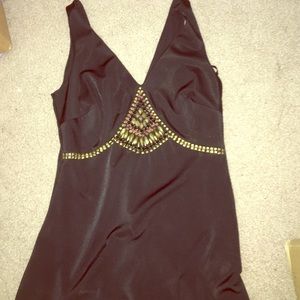 Black party dress