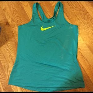 Nike pro fitted tank top