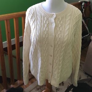 Talbots Irish Sweater