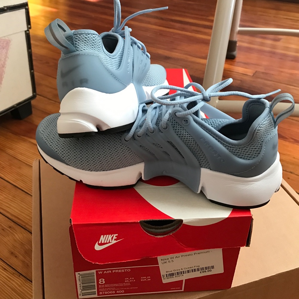 Blue grey & ocean fog Nike Air Presto