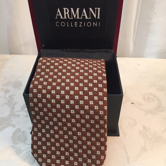 Armani Collezioni Silk Tie - Picture 2 of 3