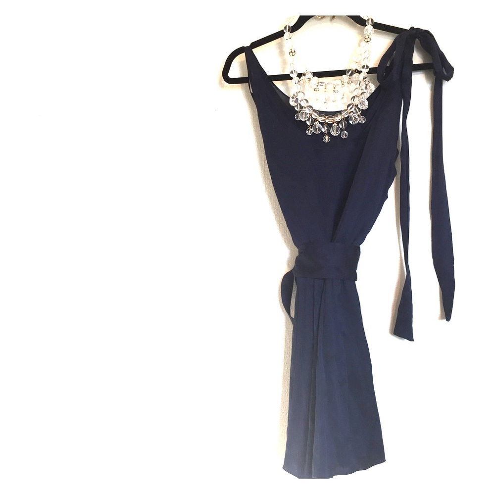 Alice & Olivia Navy Dress, L
