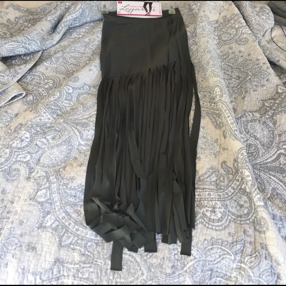 Cute Fringed Skirt