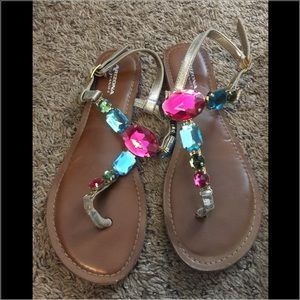 Size 9 used Arizona sandals