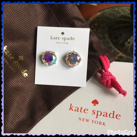 ♠️ Kate Spade iridescent earrings - Picture 2 of 4