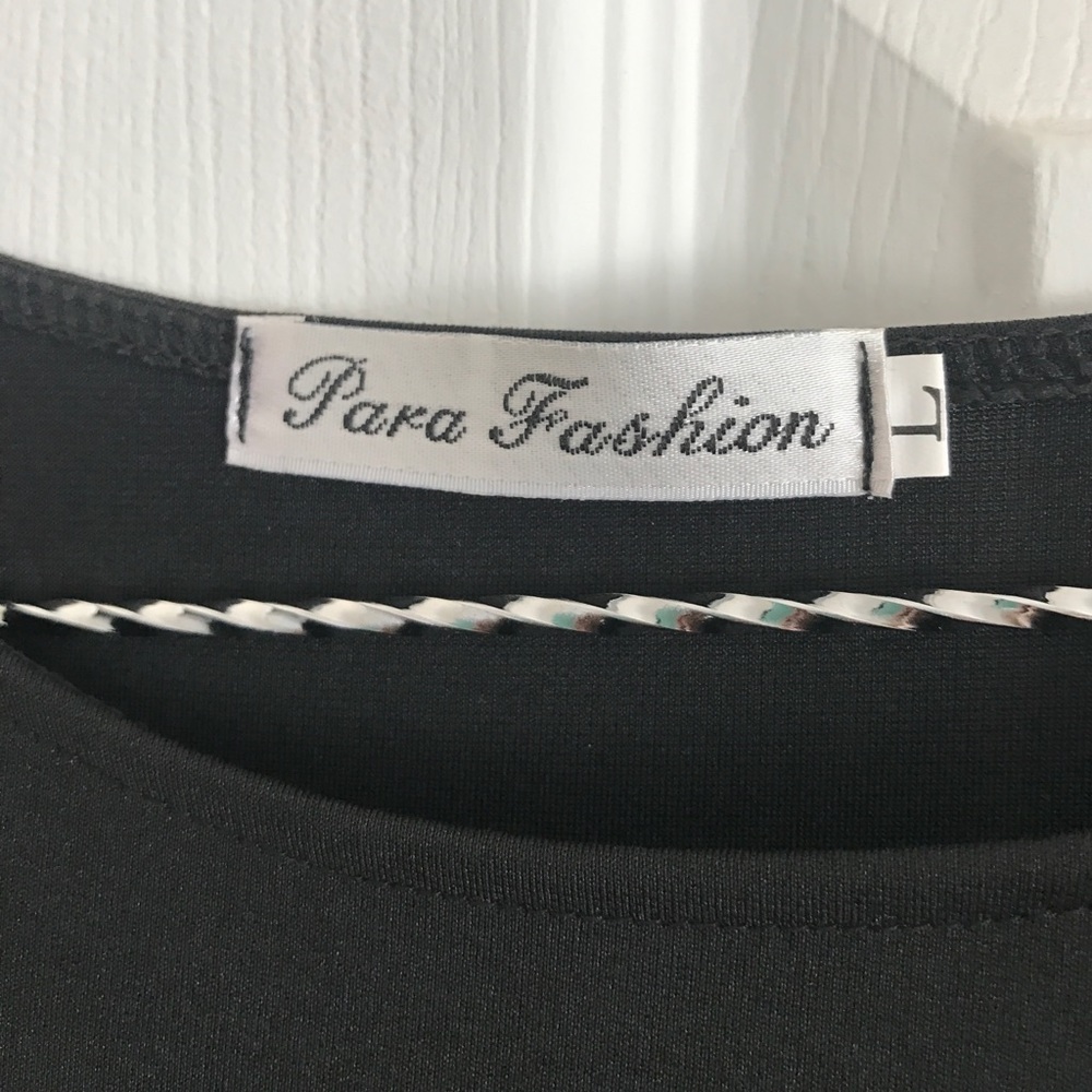 SOLD || NWOT || Bandage Bodycon Asymmetric Dress - Picture 3 of 4