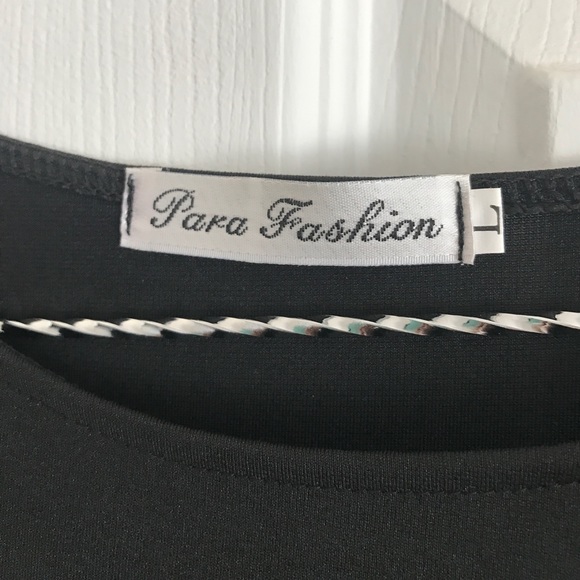 SOLD || NWOT || Bandage Bodycon Asymmetric Dress - Picture 3 of 4