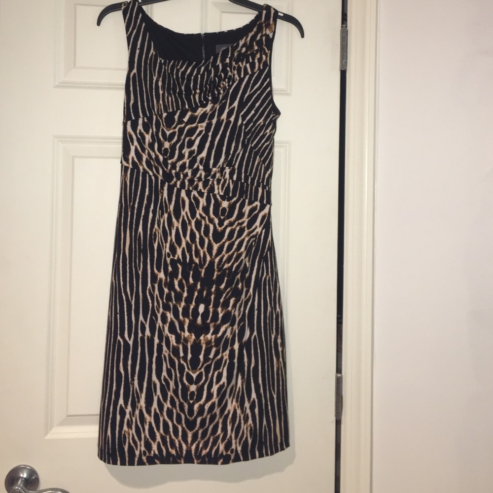 VINCE CAMUTO ANIMAL PRINT DRESS