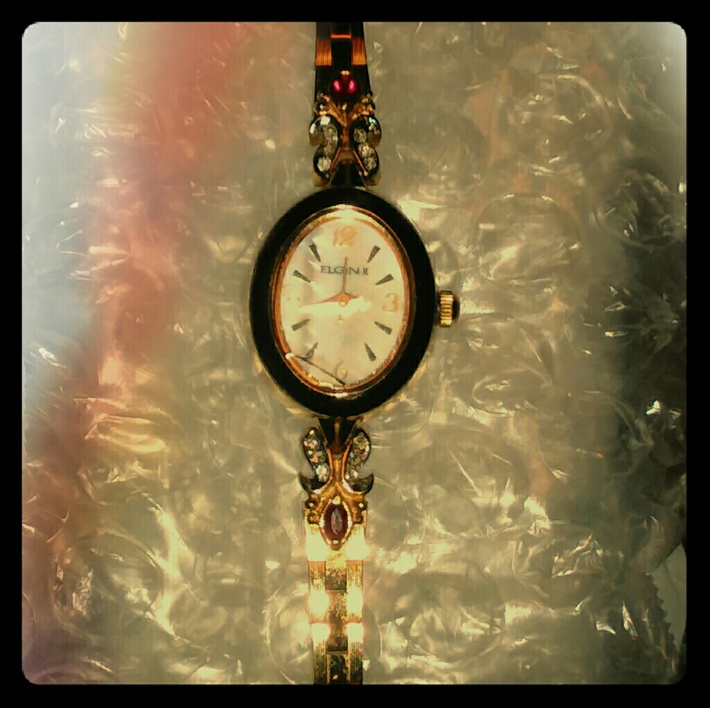 Elgin II GENUINE RUBY Ladies Watch