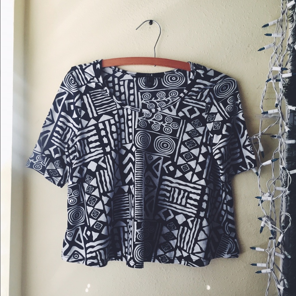 Tribal Print Top