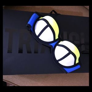 Triangl Poppy Blue Crush swimsuit