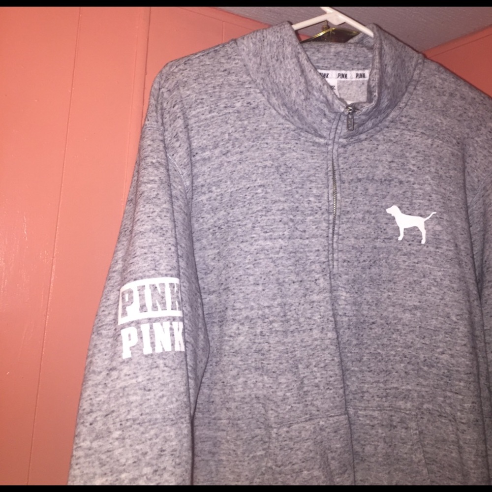 Victoria secret half zip pullover