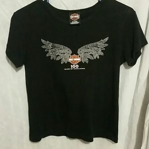 Womens Harley-Davidson size large t-shirt.