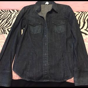 Denim Button down shirt J.Crew
