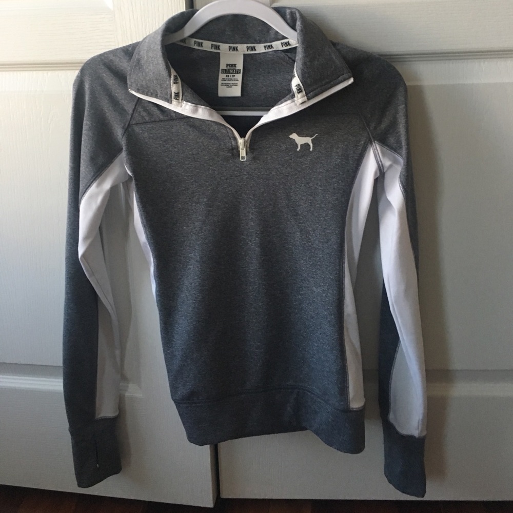 Pink Sports Quarter Zip