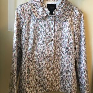 J.crew collection silk blend blazer