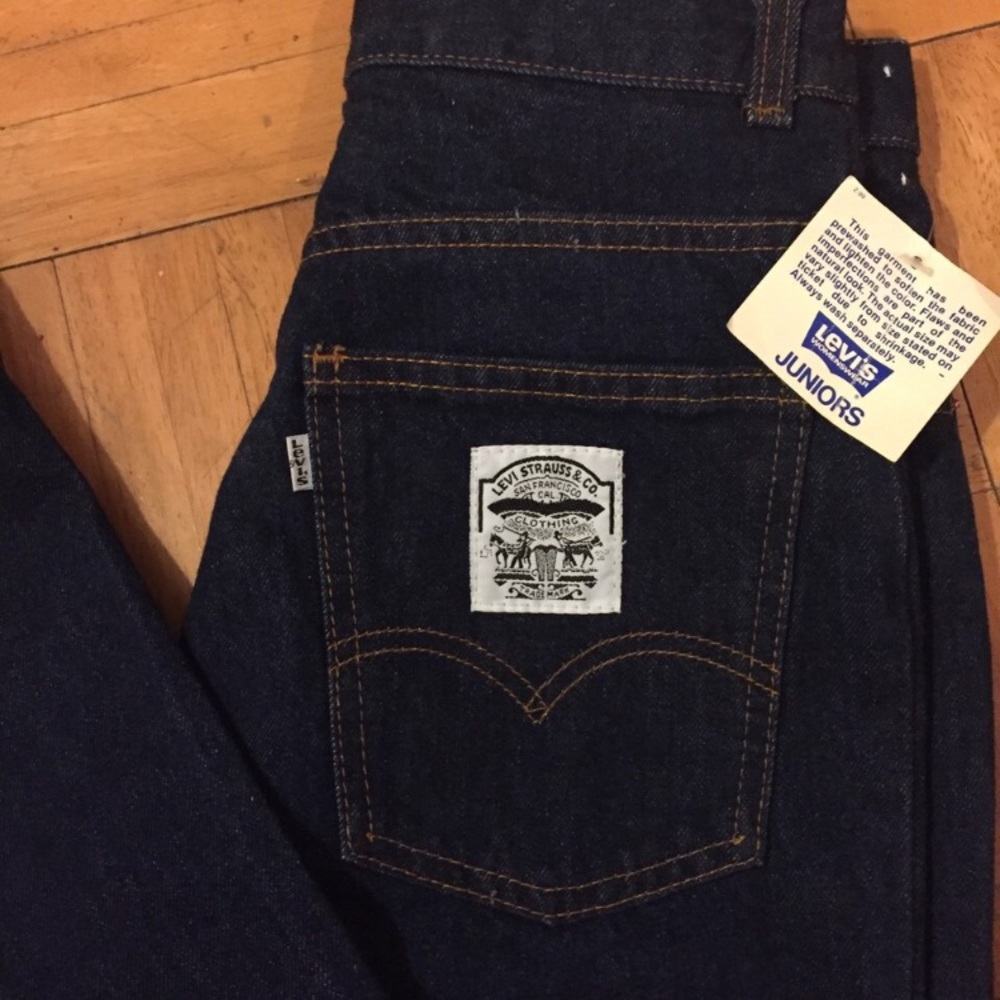 NWT deadstock vintage white tag Levi's