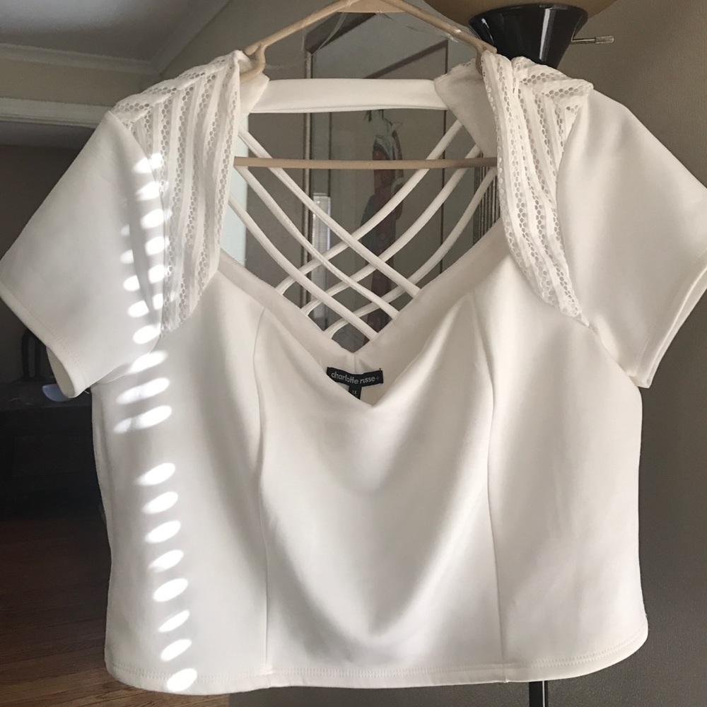 💕💕Charlotte Russe plus size croptop