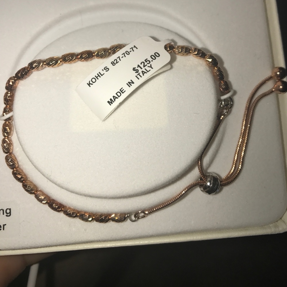 Bronze Sterling silver bracelet